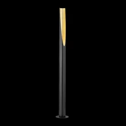 EGLO LED Stehlampe Prebone Schwarz Gold