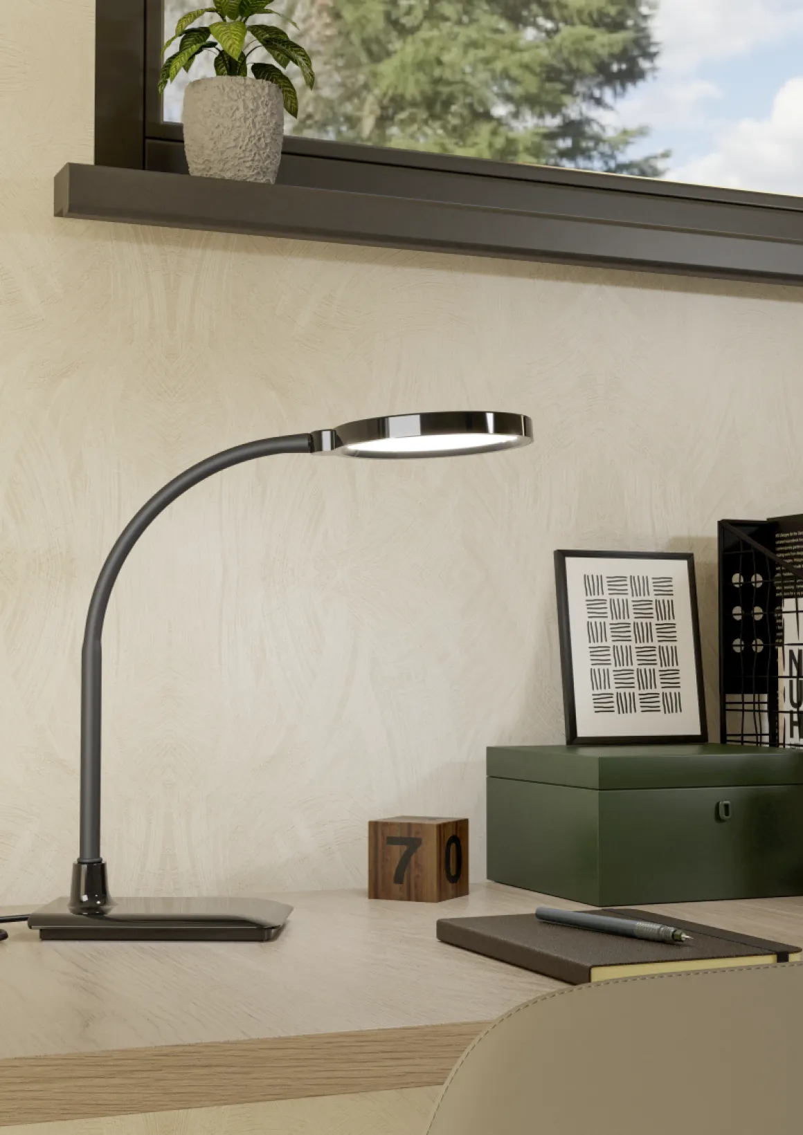 EGLO LED Tischlampe Lauro