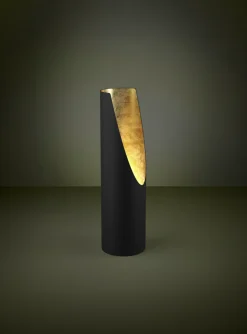 EGLO LED Tischlampe Prebone Schwarz Gold