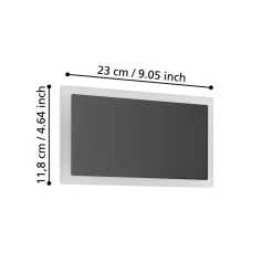 EGLO LED Wandlampe Talamello 1 12 x 23 cm