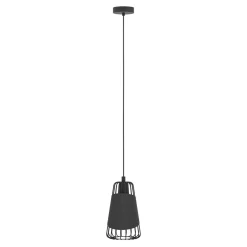 EGLO Pendelleuchte Austell Schwarz 16,5 cm