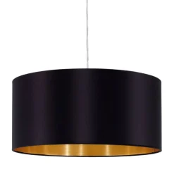 EGLO Pendelleuchte Maserlo Schwarz-Gold 38 cm