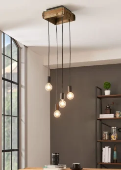 EGLO Pendelleuchte Wootton 4-flg