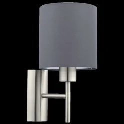 EGLO Wandleuchte Pasteri Nickel-matt