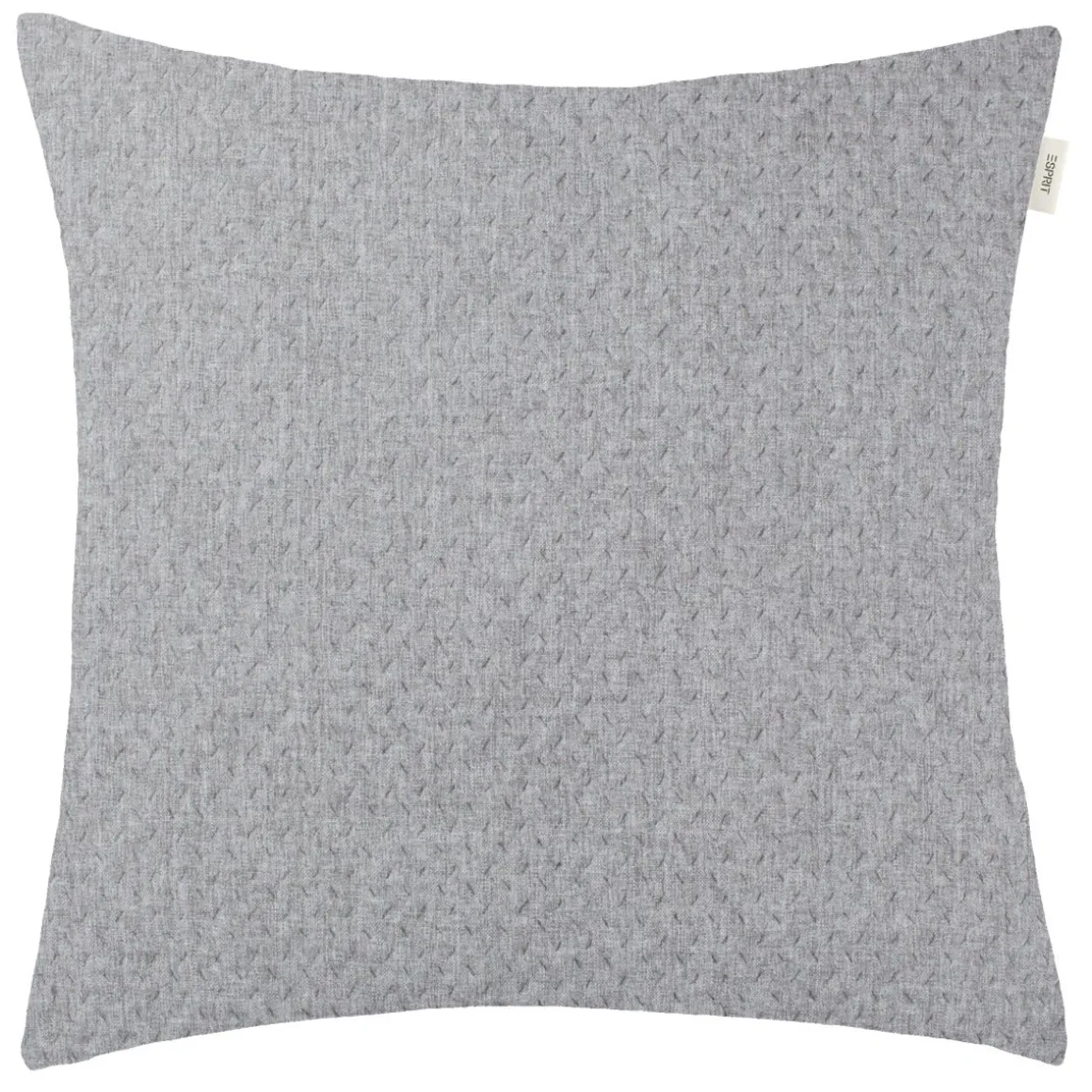 esprit Kissenhülle Structure Harp Lightgrey 45 x 45 cm
