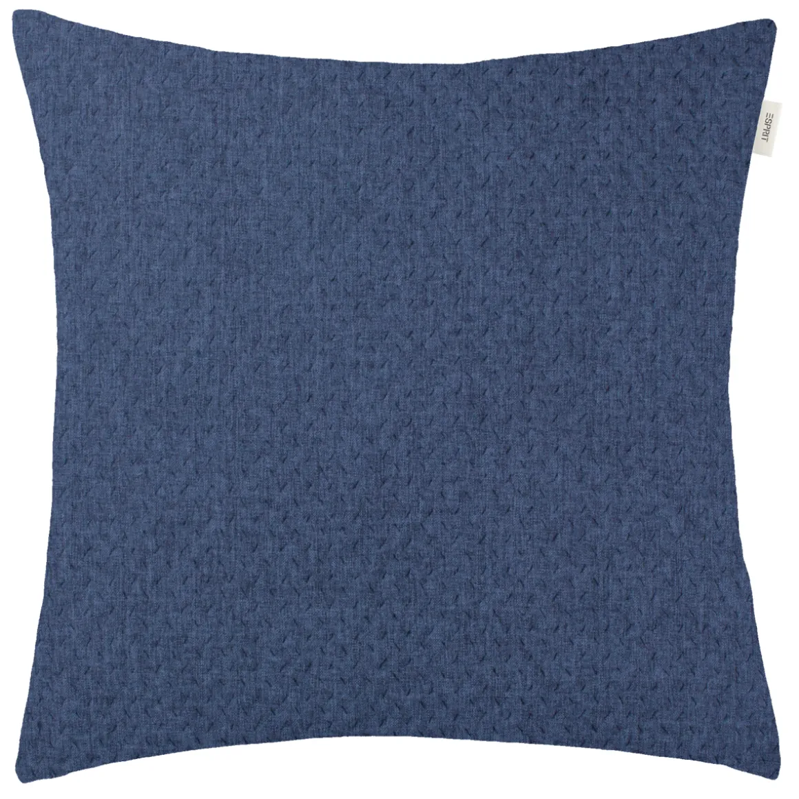 esprit Kissenhülle Structure Harp Navy 45 x 45 cm