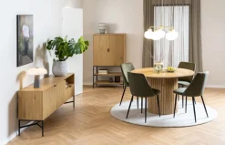 Esstisch Yale Wildeiche Ø 120 cm