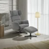 FEMO Relaxsessel 4040 Grau mit Hocker