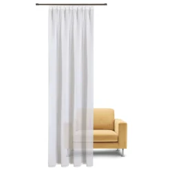 Fertigschal 100% Bio-Baumwolle Beige 140 x 245 cm