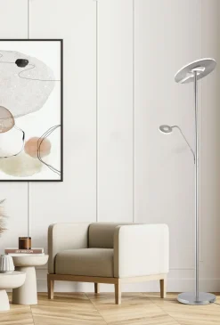 Fischer & Honsel 2-flg LED Fluter Dent-TW Nickel