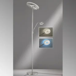Fischer & Honsel 2-flg LED Fluter Dent-TW Nickel