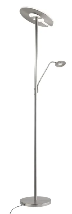 Fischer & Honsel 2-flg LED Fluter Dent-TW Nickel