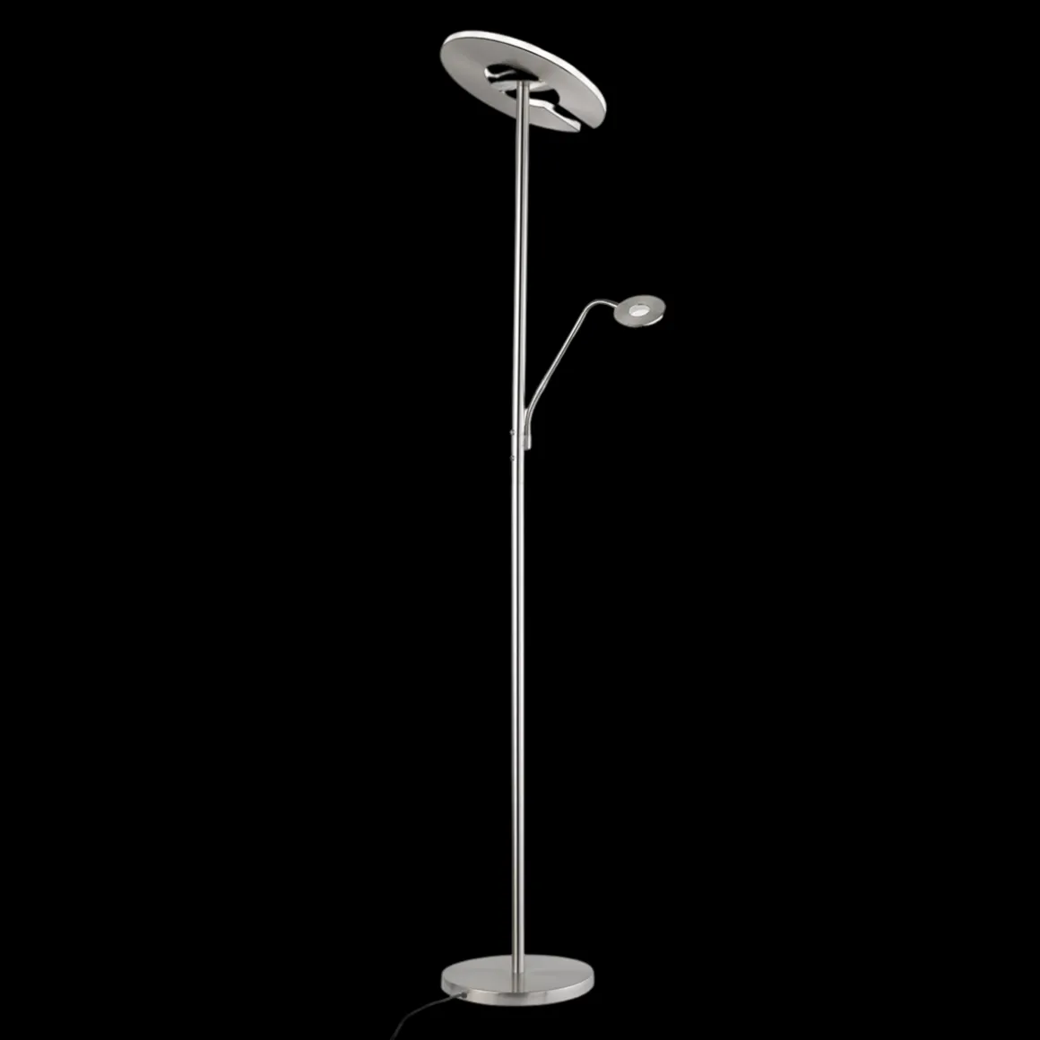 Fischer & Honsel 2-flg LED Fluter Dent-TW Nickel