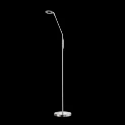 Fischer & Honsel 1-flg LED Stehleuchte Dent-TW Nickelfarben