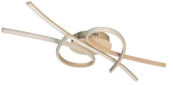 Fischer & Honsel LED Deckenlampe Biba Sandfarben
