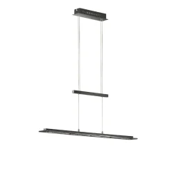 Fischer & Honsel LED Pendelleuchte Tenso TW 88 cm sandschwarz