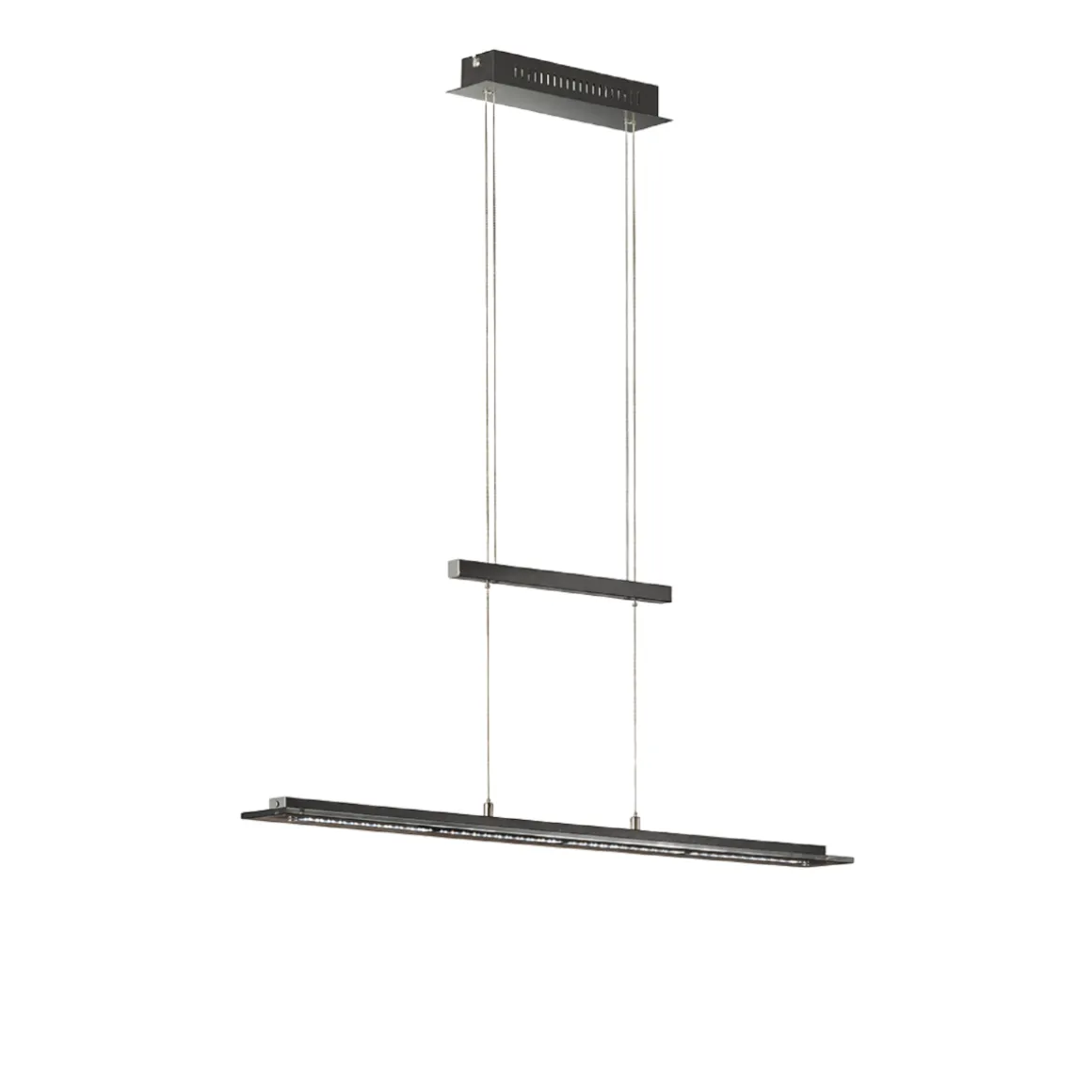 Fischer & Honsel LED Pendelleuchte Tenso TW 88 cm sandschwarz