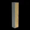 Flügeltürenschrank E10 Natural Hickory Grau