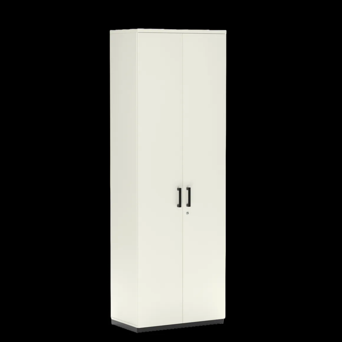Flügeltürenschrank K40 White Grey 80 x 234 cm