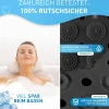 Flipline Badewannenmatte Schwarz 100 x 40 cm
