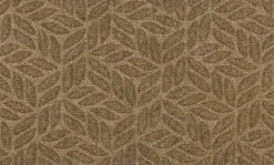 Fußmatte Dune Leaves Braungrau 45 x 75 cm