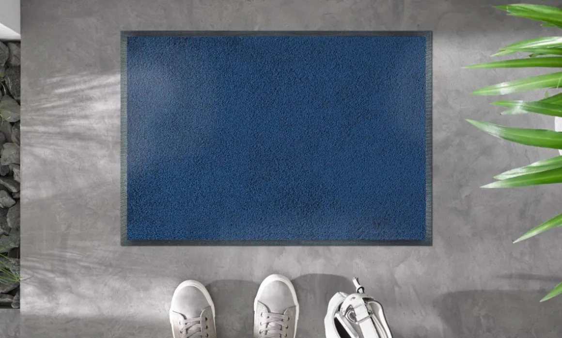 Fußmatte wash+dry Marineblau 40 x 60 cm