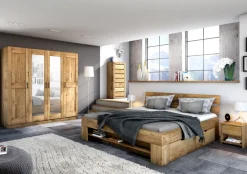 Futonbett Sarah Eiche 140 x 200 cm