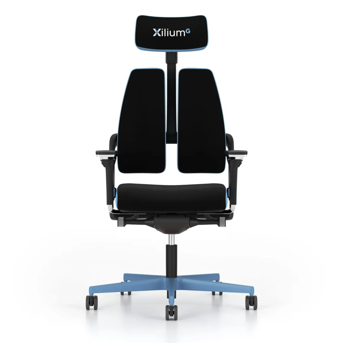 Gamingstuhl Xilium Schwarz-Blau