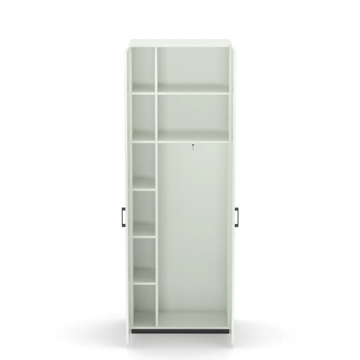 Garderobenschrank K40 White Grey