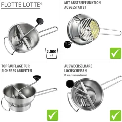 GEFU Passiergerät Flotte Lotte