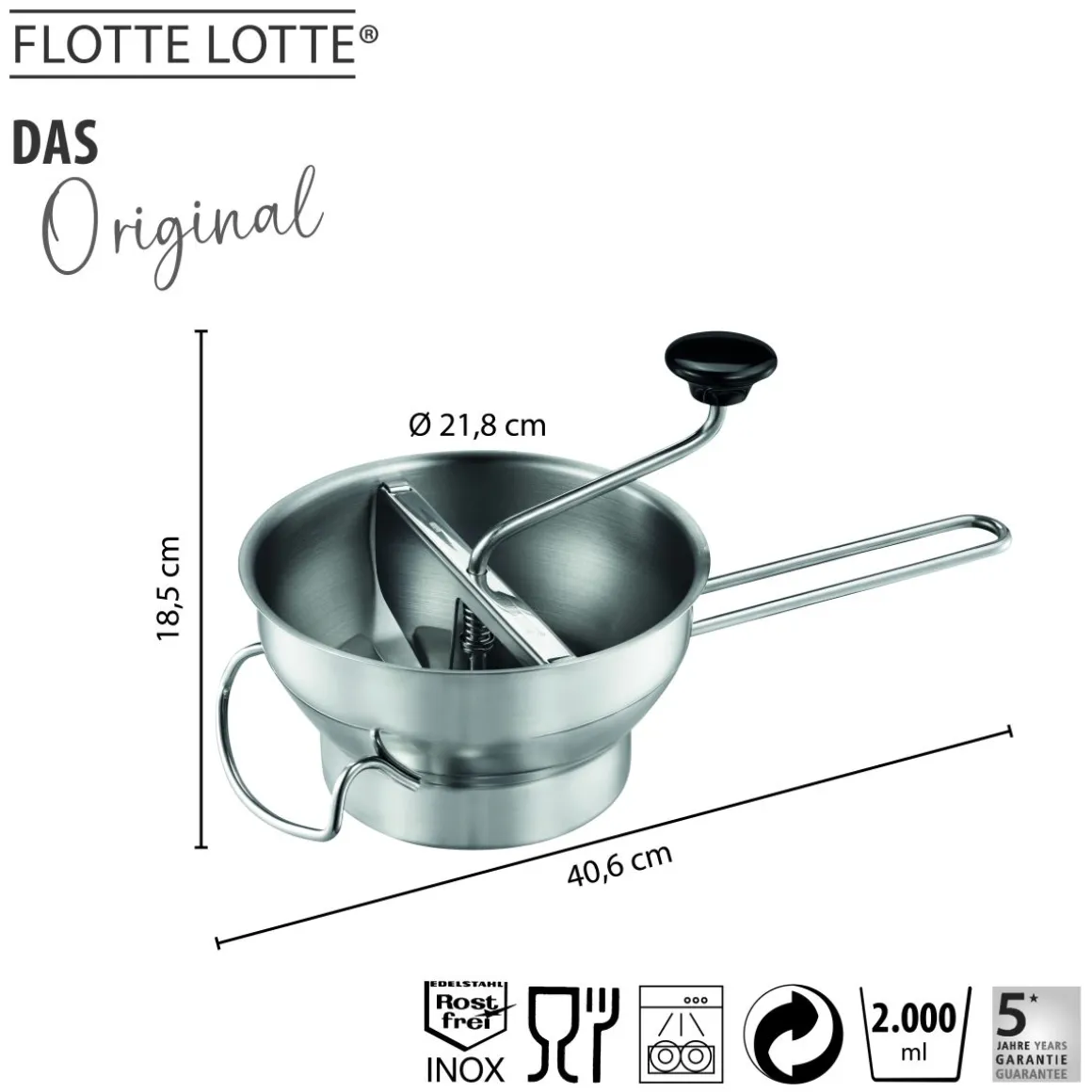 GEFU Passiergerät Flotte Lotte