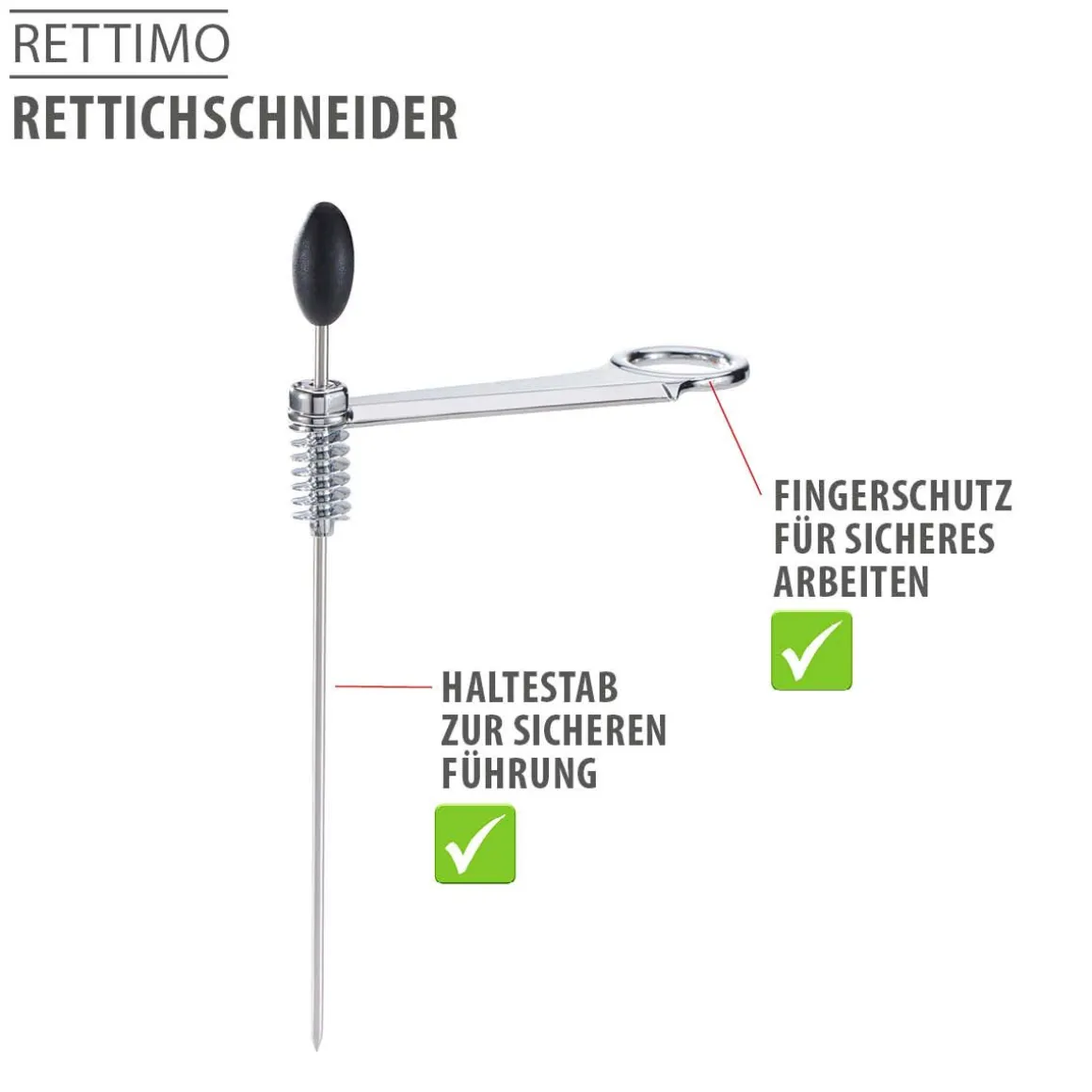 GEFU Rettichschneider Rettimo