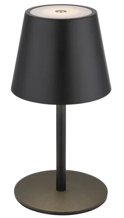 Globo Akku Tischlampe Jessy schwarz