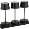 Globo 3er Set LED AKKU Tischlampe Dawson