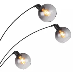 Globo 5-flg Bogenleuchte Seymour