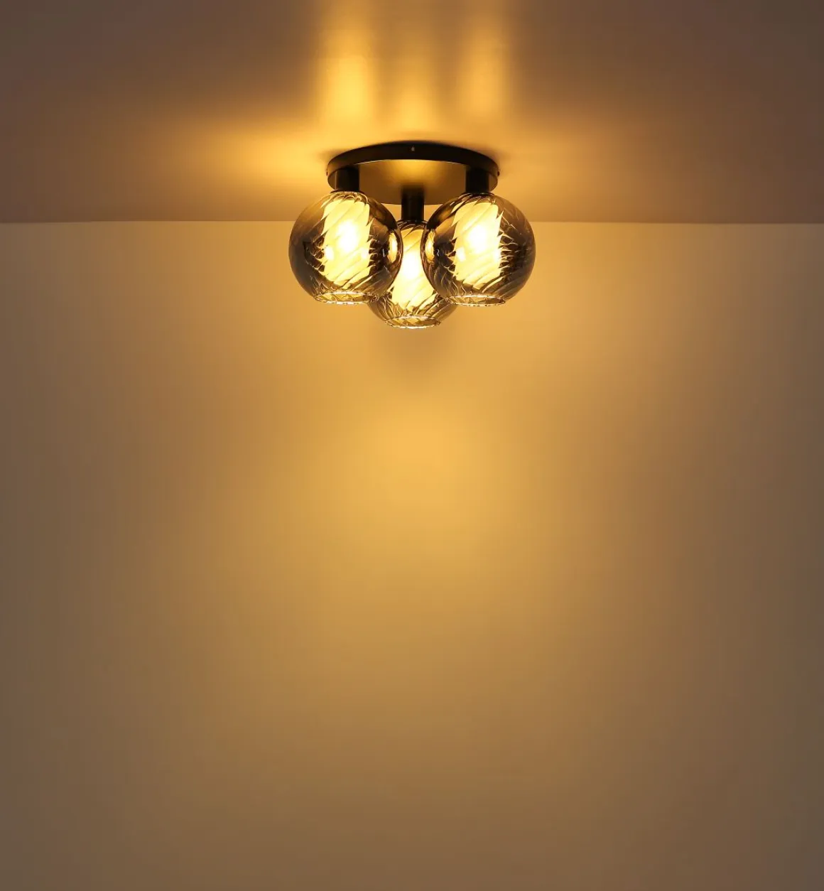 Globo 3-flg Deckenlampe Ulf