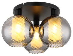 Globo 3-flg Deckenlampe Ulf