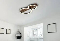 Globo 2-flg LED Deckenlampe Tisha