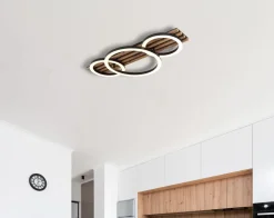 Globo 3-flg LED Deckenlampe Tisha