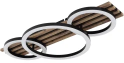 Globo 3-flg LED Deckenlampe Tisha