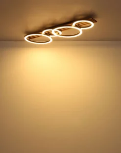 Globo 4-flg LED Deckenlampe Tisha