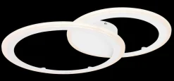 Globo 2-flg LED Deckenleuchte Fenna