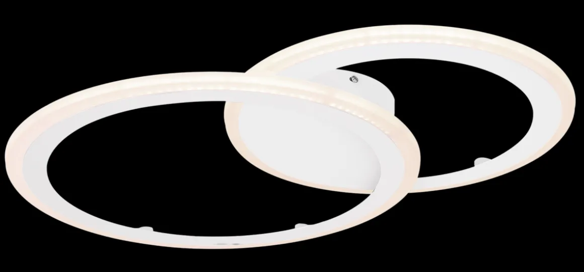 Globo 2-flg LED Deckenleuchte Fenna