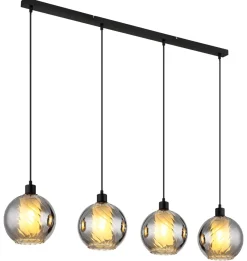 Globo 4-flg Pendellampe Ulf