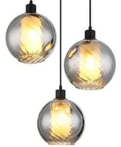 Globo 3-flg Pendellampe Ulf