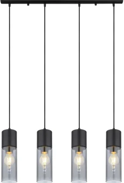 Globo 4-flg Pendelleuchte Annika