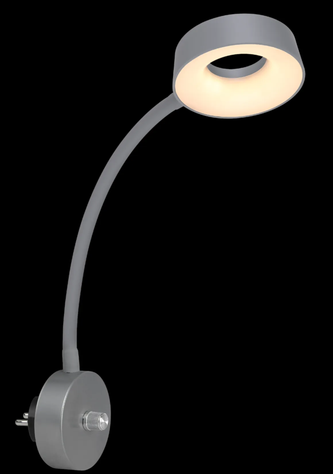 Globo LED Steckerlampe Lehovo Silber