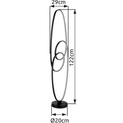 Globo LED Stehlampe Spira