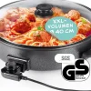 GOURMETmaxx Party-Pfanne Schwarz 40 cm