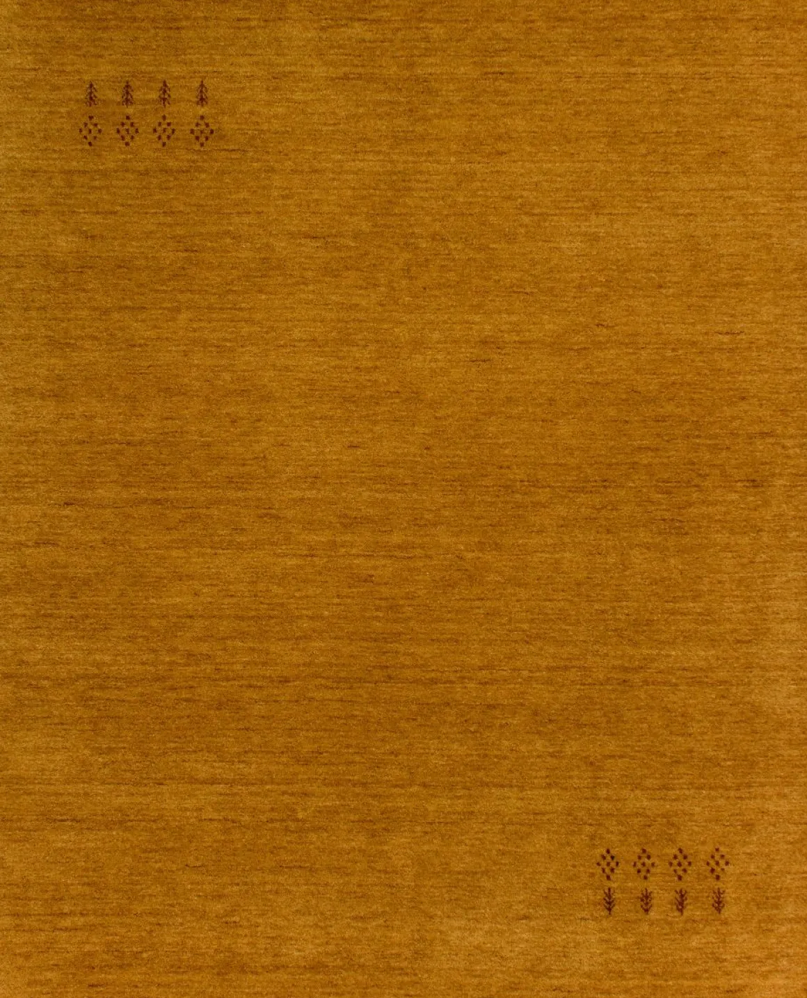 Handloom aus Indien Marand amber 200 x 300 cm